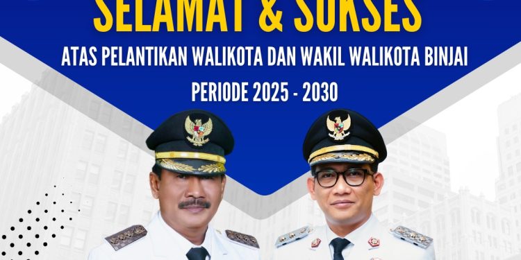 Bupati dan Wakil Binjai Subang Periode 2025-2030